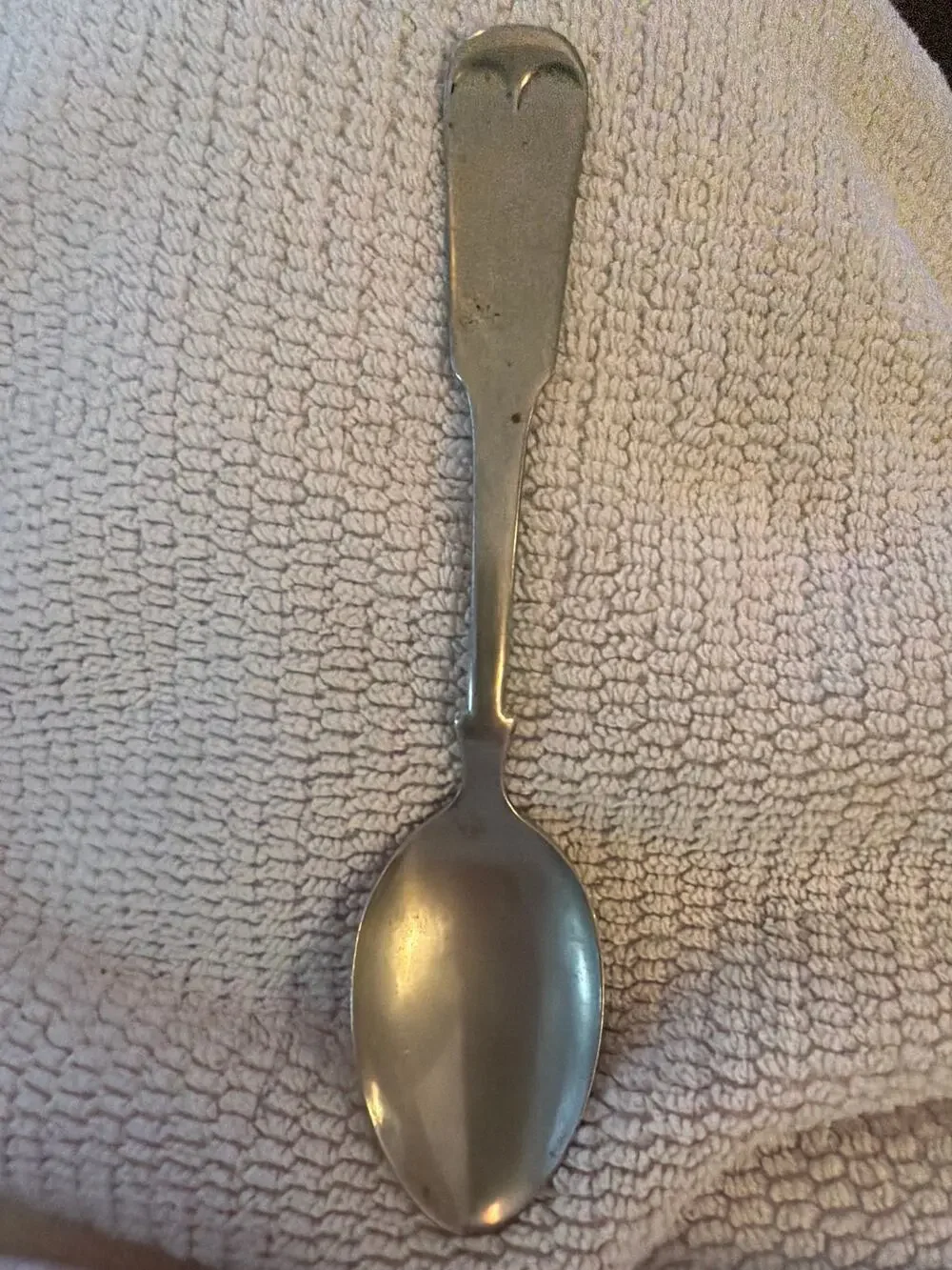 Vintage Colorado Silver Solid Souvenir Spoon 5.5